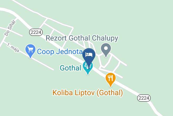 Ruzomberok - Gothal Ubytovacie Centrum Maps