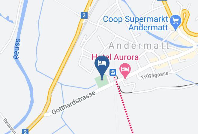 Andermatt - Gotthard Camping Andermatt Maps