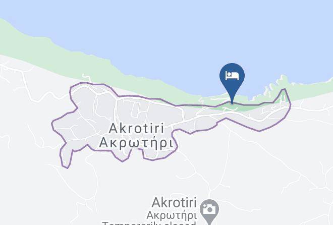 Goulielmos Hotel Map