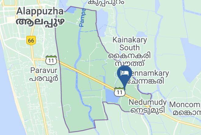 Kuttanad - Gouris Home Stay Maps