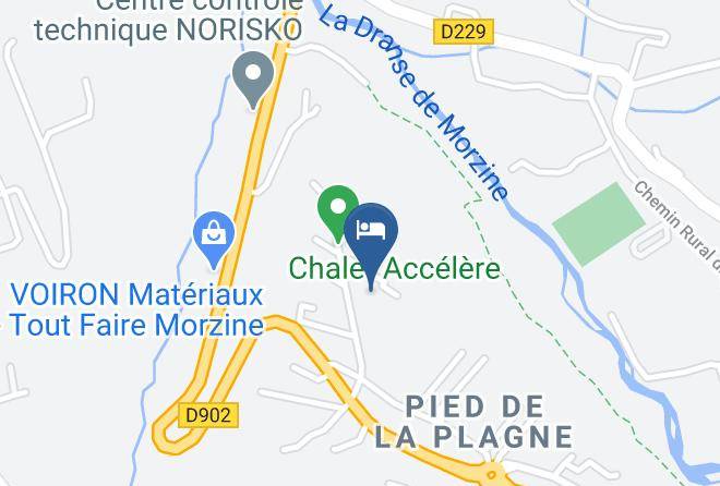 Haute Savoie - Gourmetski Com Maps