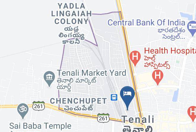 Tenali - Goutham Grand Hotel Maps