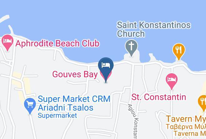 Iraklion - Gouves Bay Maps