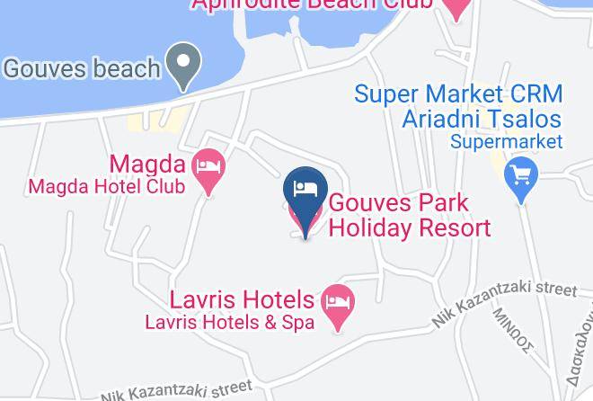 Iraklion - Gouves Park Holiday Resort Maps