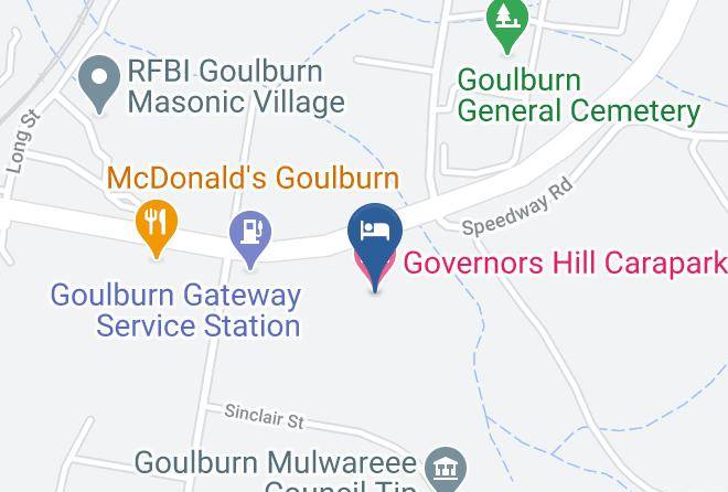 Goulburn Mulwaree - Governors Hill Carapark Maps