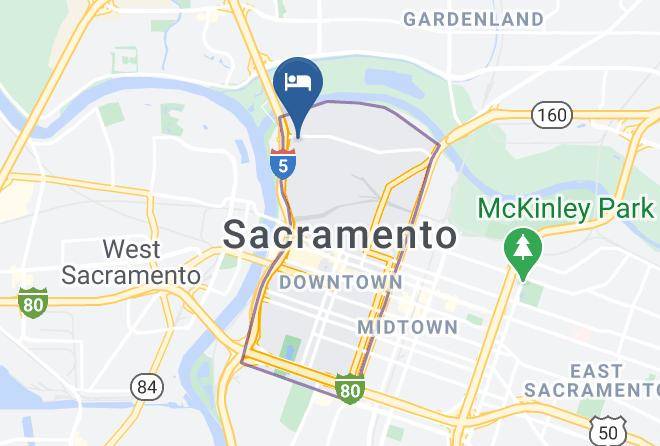 Sacramento - Governors Inn Hotel Sacramento Maps