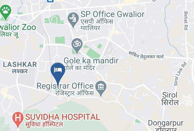 Gwalior - Govind Niwas Homestay Maps