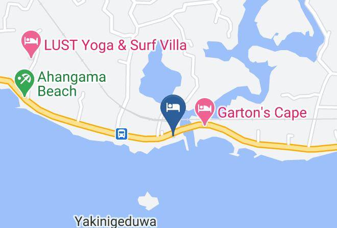 Galle - Goviyapana Beach Hotel Maps