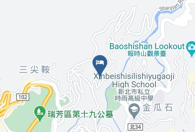 Ruifang District Jioufen - Go Walk Jinguashi Maps