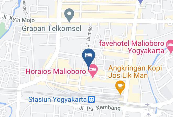 Kota Yogyakarta - Gowongan Inn Yogyakarta Maps