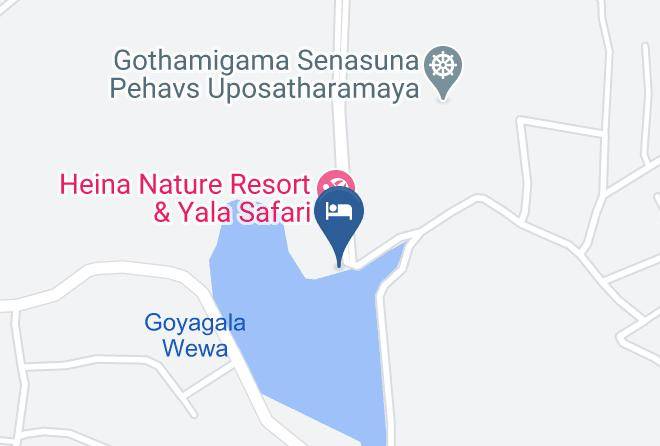 Badulla - Goyagala Lake Resort Maps