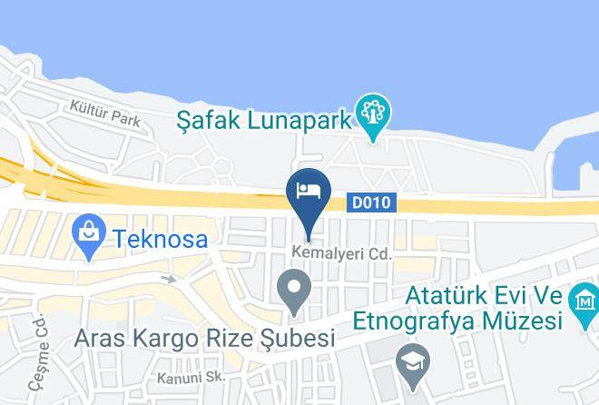Rize Ekrem Orhon - Gozde Pansiyon Maps
