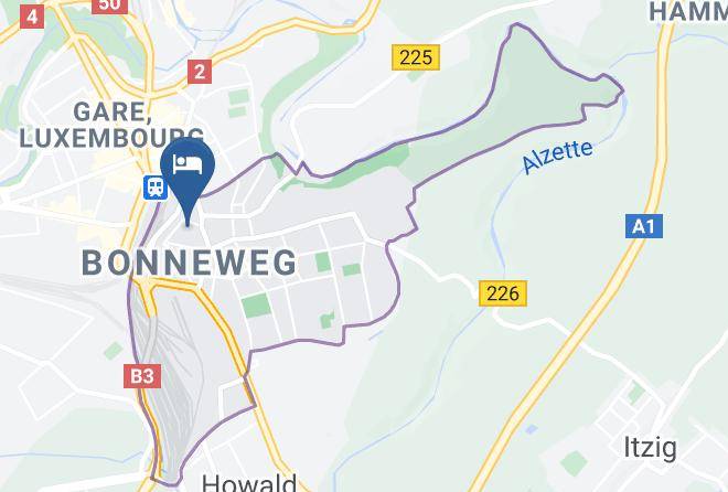 Luxembourg - Graace Hotel Maps
