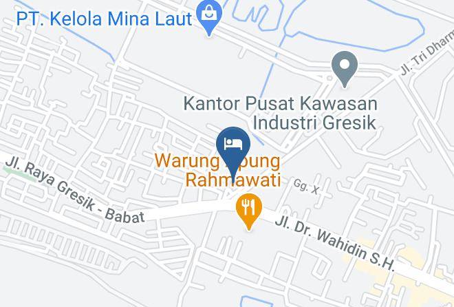 Gresik Regency - Grab Hotel Gresik Maps