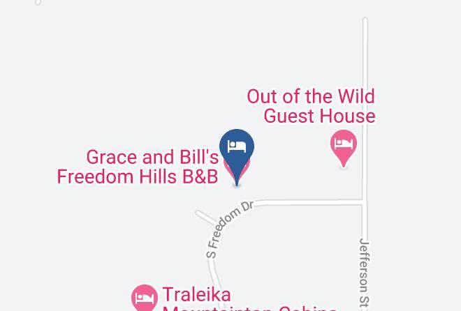 Matanuska Susitna Borough - Grace And Bill's Freedom Hills B&b Maps