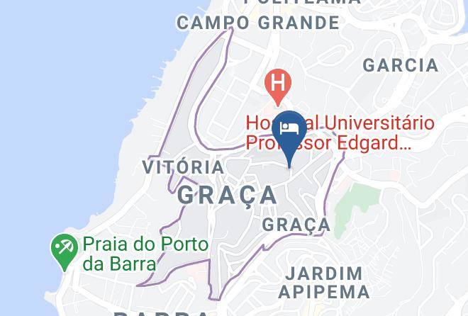 Salvador - Graca Cafe E Hospedaria Maps