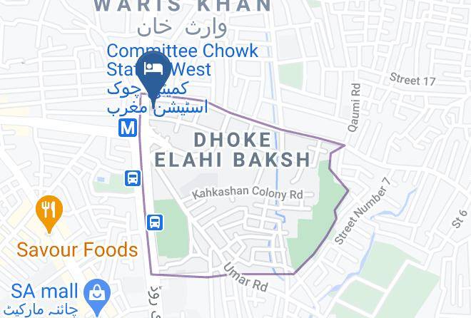 Islamabad - Grace Crown Hotel Maps