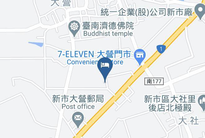 Xinshi District - Grace Garden Resort Maps