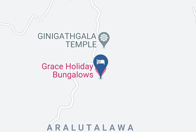 Badulla - Grace Holiday Bungalows Maps