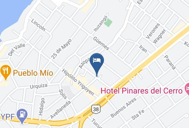 Santa Maria Department - Grace Hotel Maps