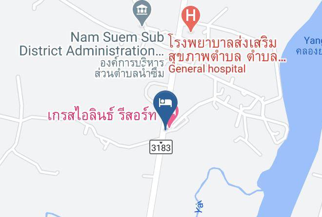 Amphoe Mueang Uthai Thani - Grace Ilint Resort Maps