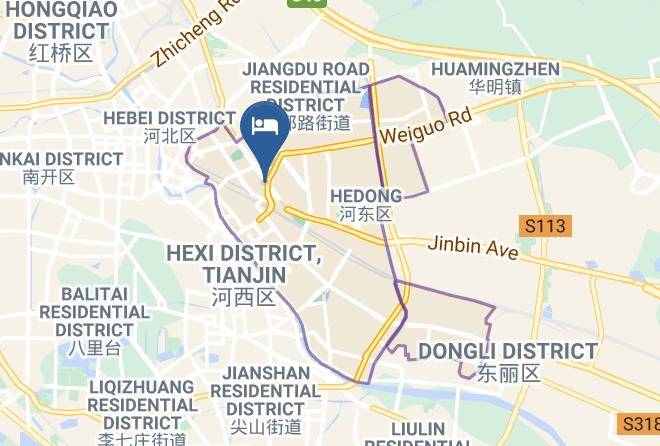 Hedong District - Grace Inn Ginza Maps