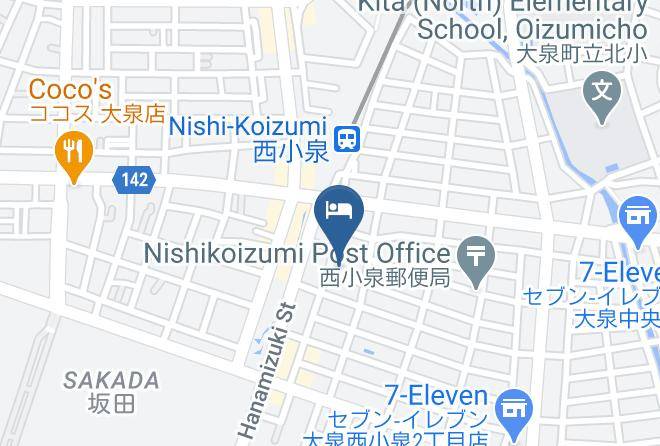 Oizumi Townora District - Grace Inn Ota Maps