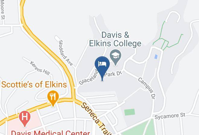 Graceland Inn & Conference Center Map