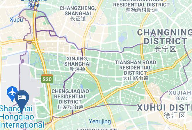 Changning District - Graceland International Hotel Shanghai Maps