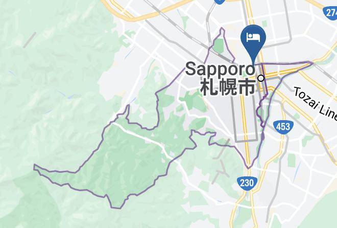Sapporo City Chuo Ward - Hotel Gracery Sapporo Maps