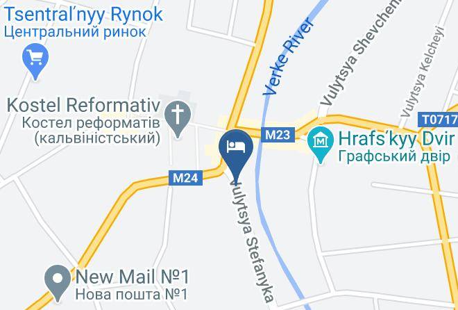 Berehove - Gracia Plus Hotel Restaurant Maps