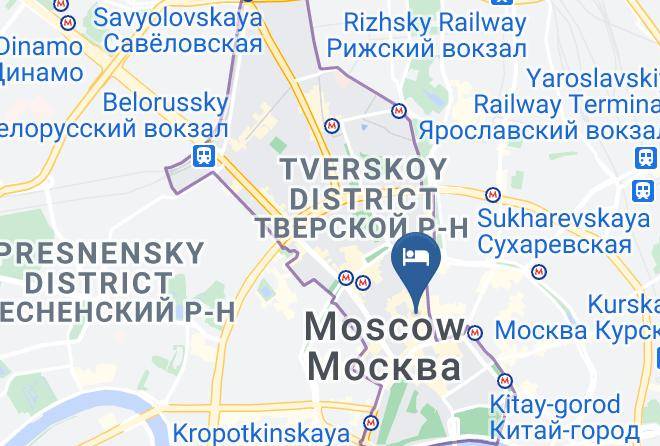 Moscow - Grada Boutique Hotel Maps