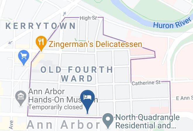 Washtenaw County Bach - Graduate Ann Arbor Maps