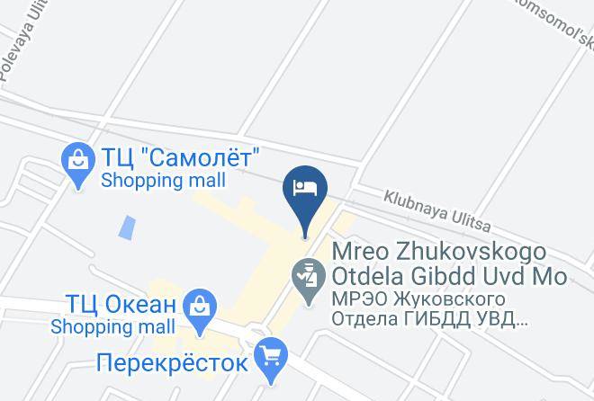 Zhukovskiy - Graf Otel' Maps