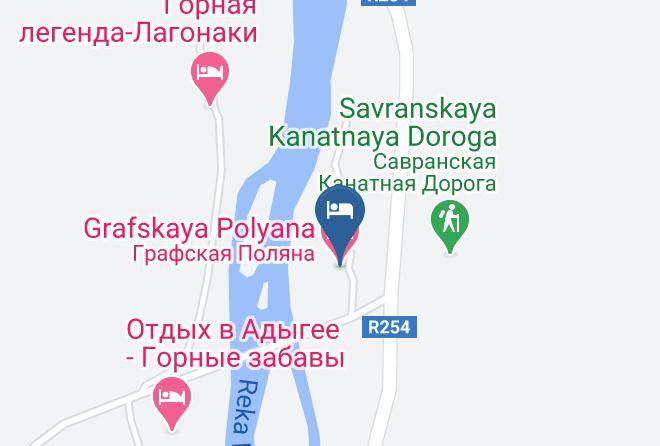 Maykopsky District - Grafskaya Polyana Maps