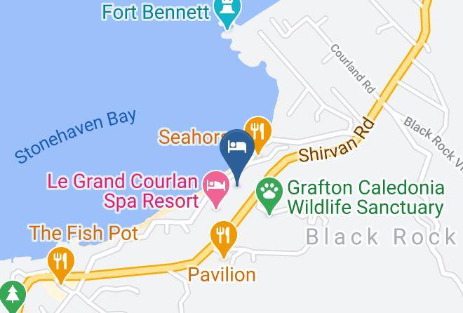 Tobago - Grafton Beach Resort Maps