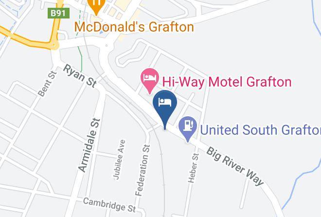 Clarence Valley - Grafton Lodge Motel Maps
