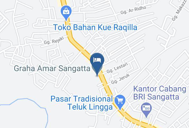 East Kutai Regency - Graha Amar Sangatta Maps