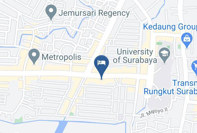 Kota Surabaya - Graha Cempaka Boutique Hotel Maps