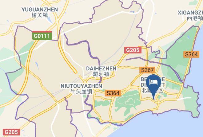 Qinhuangdao - Grain Administration Of Hebei Province Sanatorium Maps