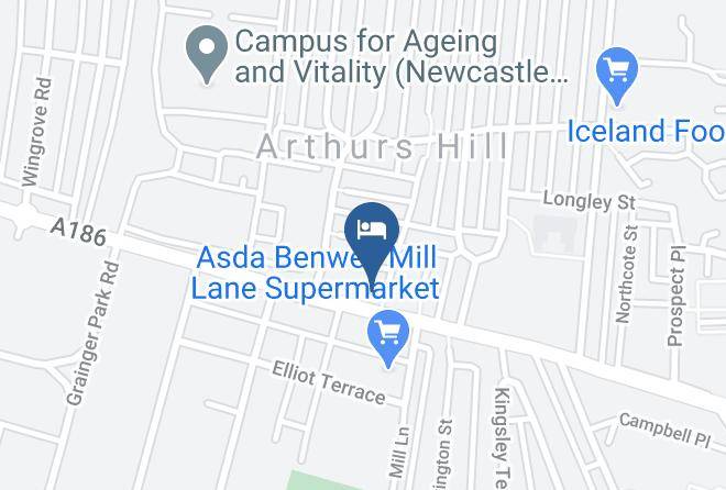 Newcastle Upon Tyne - Grainger Hotel Maps