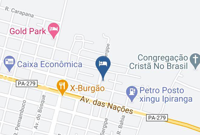 Ourilandia Do Norte - Gramado Da Serra Park Hotel Maps