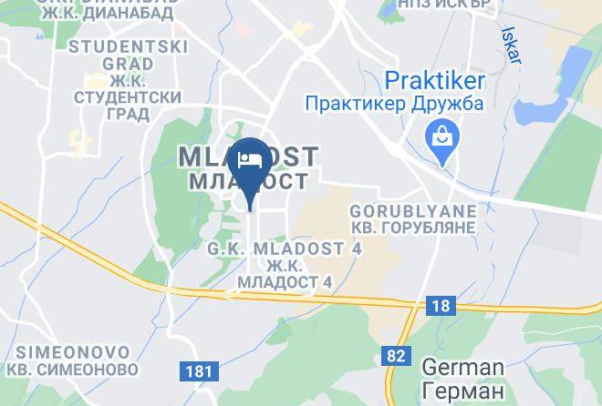 Sofia - Grami Hotel Sofia Maps