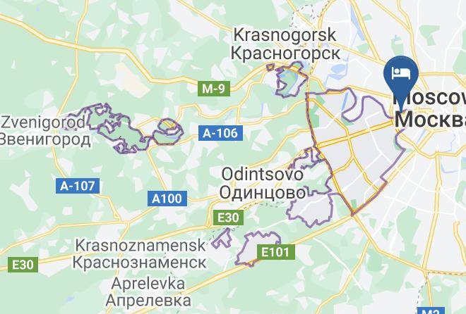 Moscow - Grammy Hotel Maps