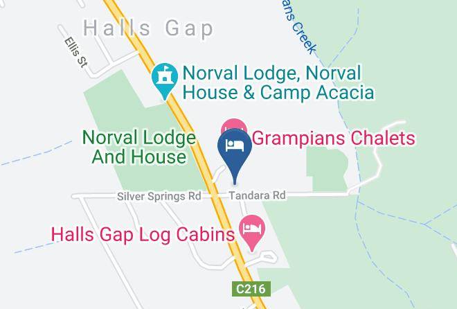 Northern Grampians - At The Gap Maps