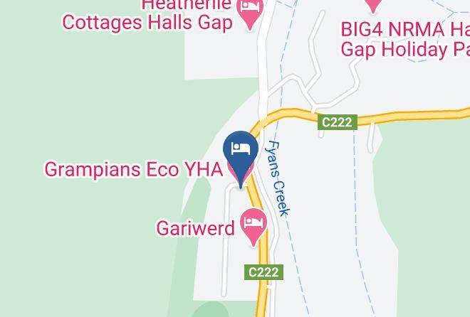Northern Grampians - Grampians Eco Yha Maps