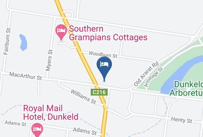 Southern Grampians - Grampians View Bed And Breakfast Maps