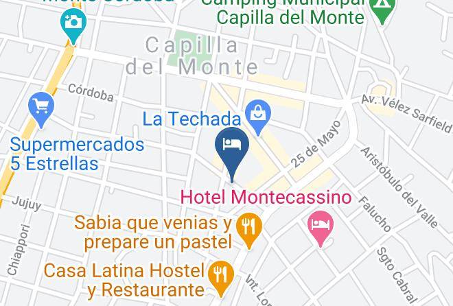 Punilla Department - Gran Aldea Hotel Maps