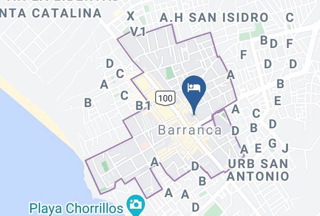 Barranca - Gran Caral Hotel Maps