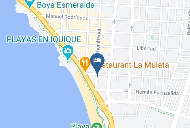 Iquique Province - Gran Cavancha Suite Maps